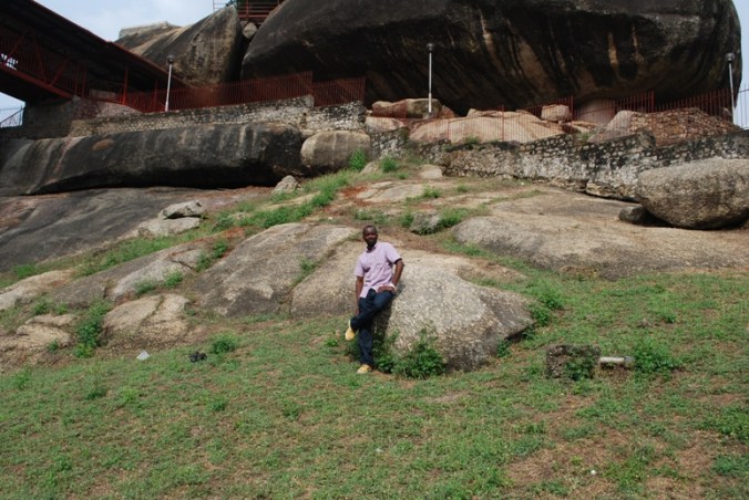 Me at Olumo Rock Dec 2010