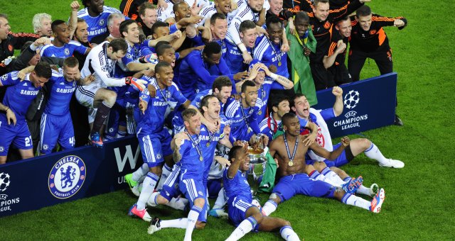 CHELSEA, CHAMPIONS OF EUROPE 2012