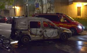 Burnt cars in Husby, Stockholm (picture from www.thelocal.se)