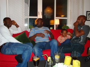 Okechukwu Okafor, Adeola Aderounmu and Samuel Ayorinde