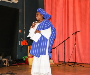 The Head of Mission at the Nigerian Embassy in Sweden Representing Nigerians in Sweden, Norway, Finland and Denmark, Mrs. Jane Ndem